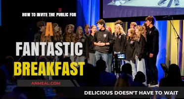 Host a Perfect Public Breakfast: Tips for a Fantastic Morning Event