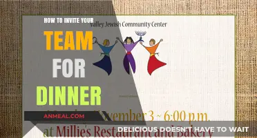 Hosting Your Team: A Guide to Planning the Perfect Dinner Invitation
