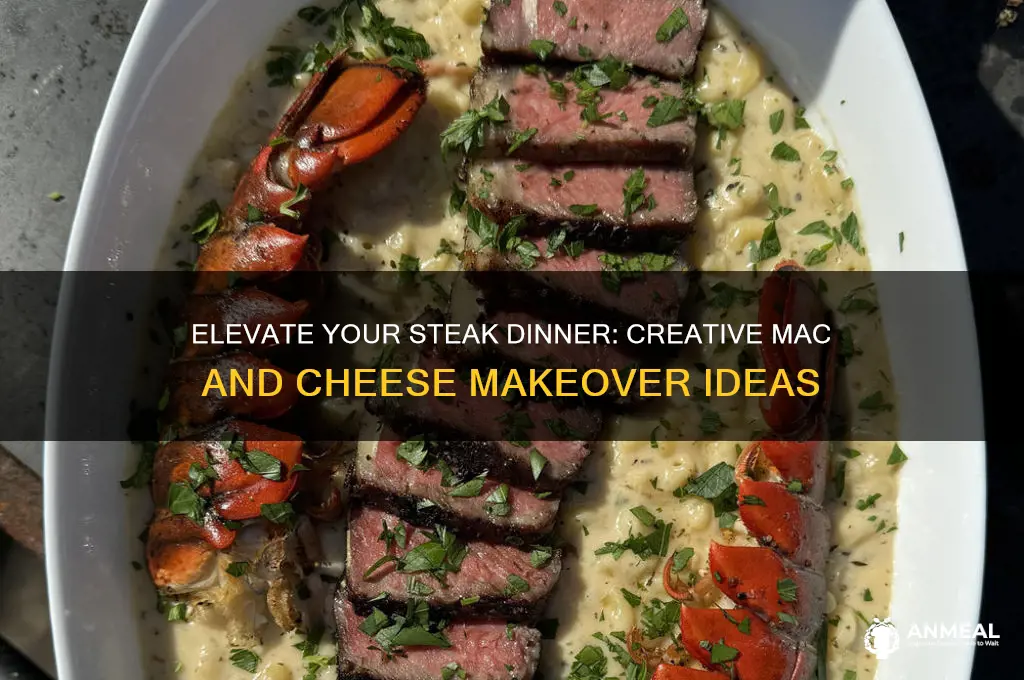 how to jazz up mac and cheese for steak dinner