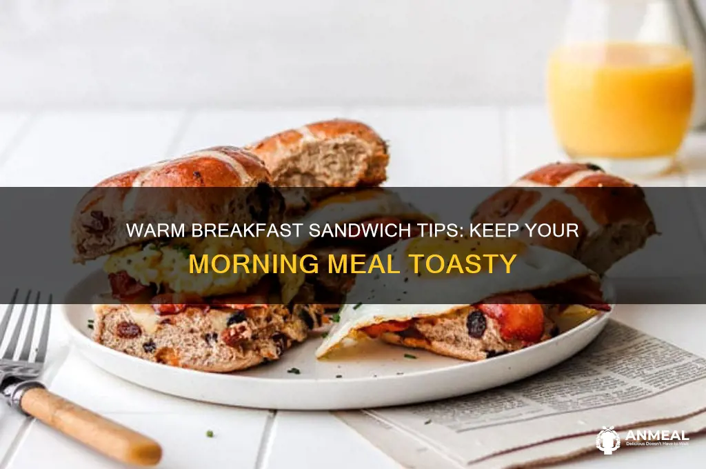how to keep a breakfast sandwich warm