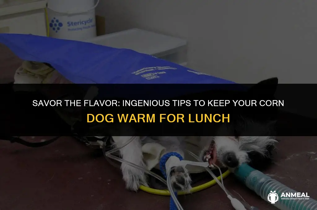 how to keep a corn dog warm for lunch
