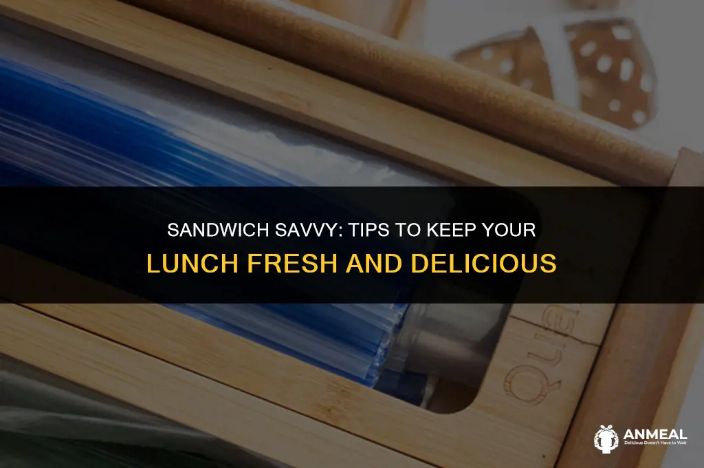how to keep a sandwich fresh till lunch tune