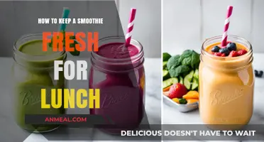 Blending for Later: Tips to Keep Your Smoothie Fresh Until Lunchtime
