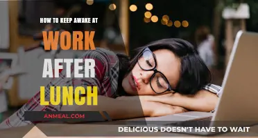 Stay Alert Post-Lunch: Tips to Combat Afternoon Fatigue at Work