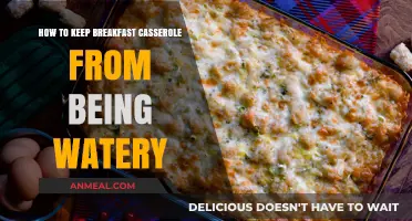 Prevent Watery Breakfast Casserole: Tips for Perfectly Set Dishes