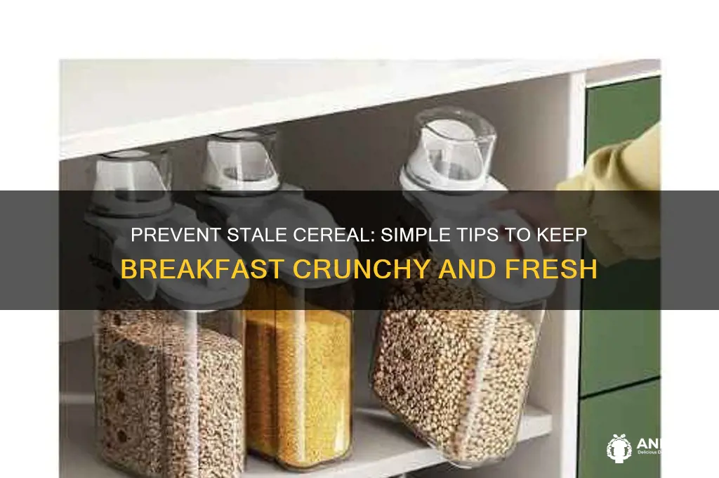 how to keep breakfast cereal from going stale