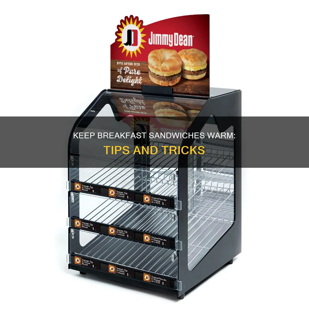 how to keep breakfast sandwiches warm