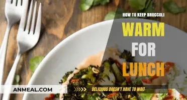 Broccoli Bliss: Lunchtime Warmth in Every Bite!