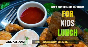 Crispy Chicken Nuggets: A Kid's Lunchtime Delight
