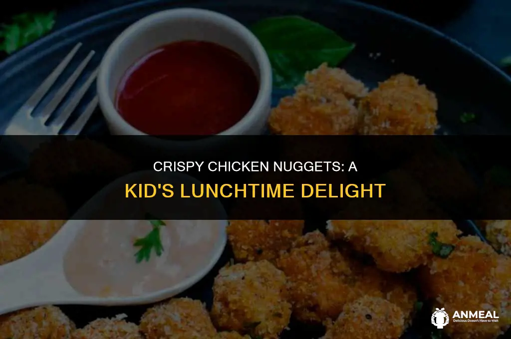 how to keep chicken nuggets crispy for kids lunch