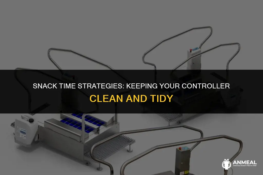 how to keep controller neat while eating snacks