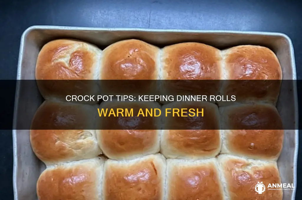 how to keep dinner rolls warm in crock pot
