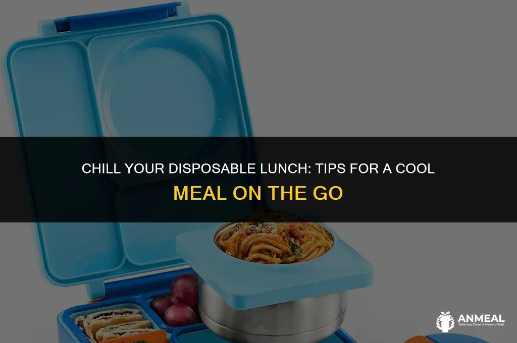 how to keep disposable lunch cold