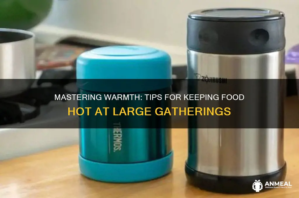 how to keep food warm at a big dinner
