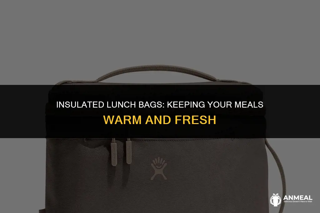 how to keep food warm in lunch bag