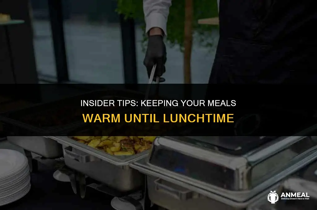 how to keep food warm until lunch