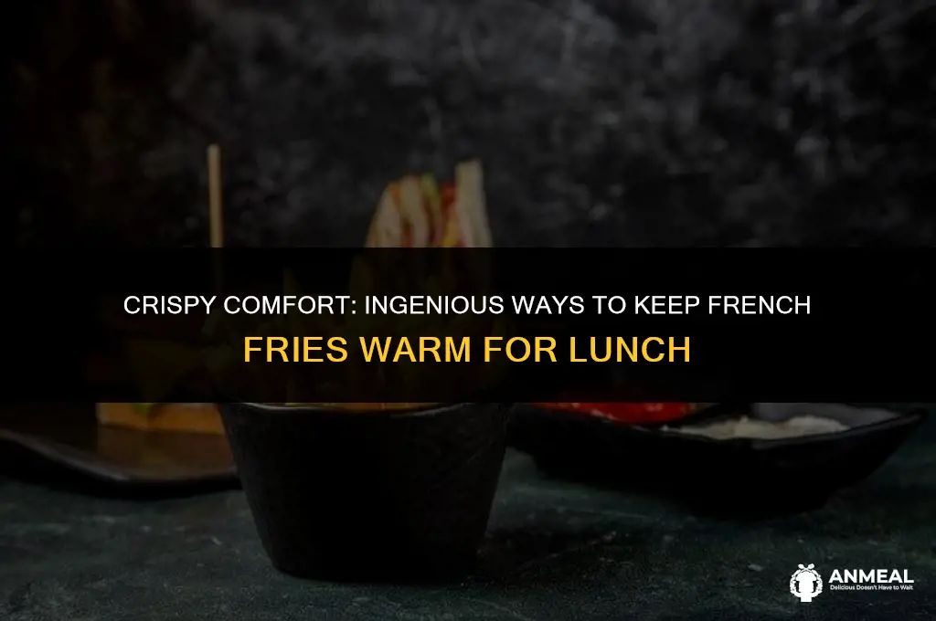 how to keep french fries warm for lunch