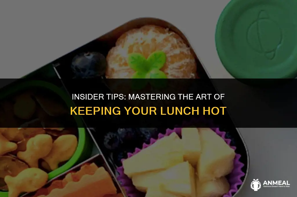 how to keep hot food hot for lunch