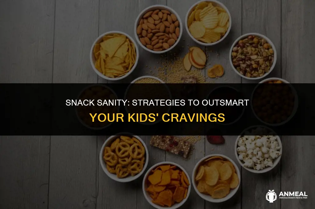 how to keep kids from eating all the snacks