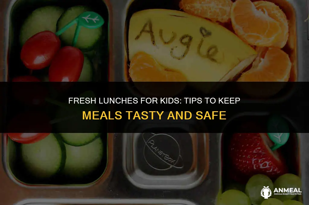 how to keep kids lunches fresh