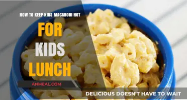 Quick Tips: Keeping Macaroni Warm for Kids' Lunches
