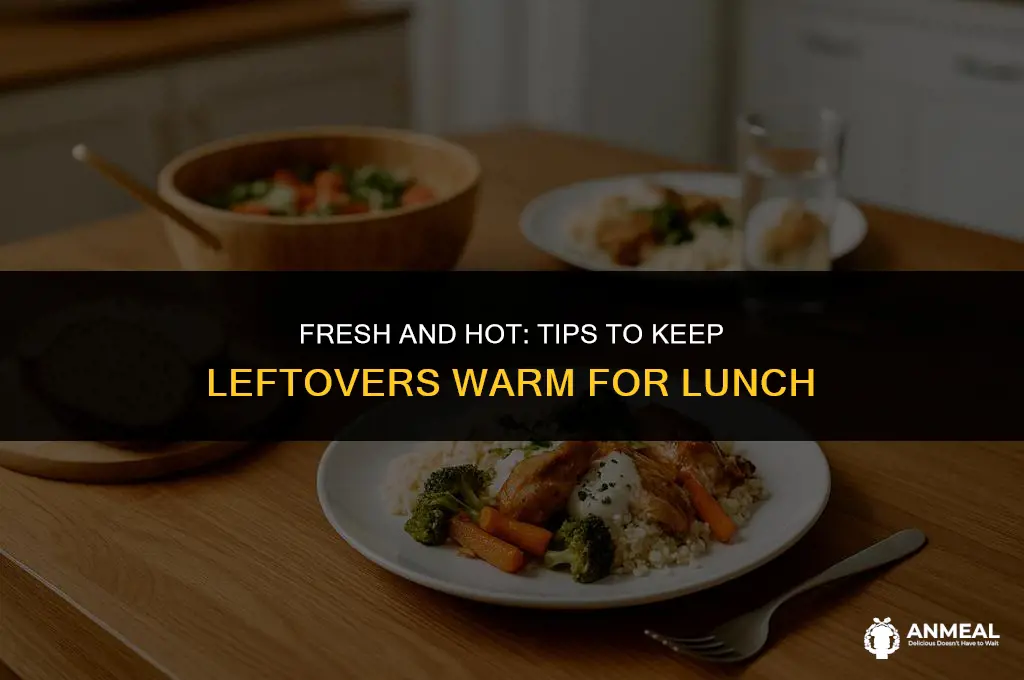 how to keep leftovers hot for lunch