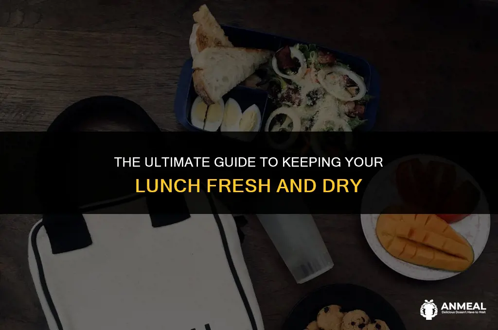 how to keep lunch from getting soggy