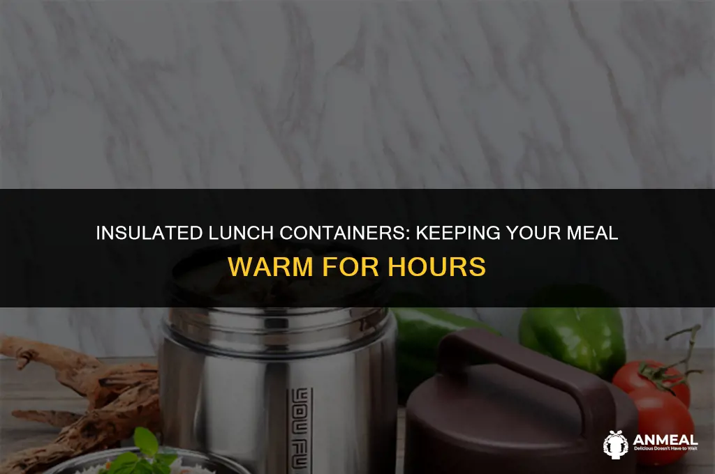how to keep lunch warm for 4 hours