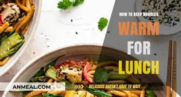Noodle Nirvana: Lunchtime Tips to Keep Your Noodles Warm and Yummy!