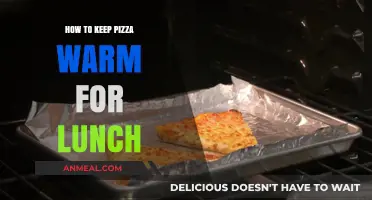 Savor Every Slice: Foolproof Tips to Keep Your Pizza Warm for Lunch