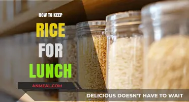 Fresh Every Time: Mastering the Art of Rice Storage for Lunch
