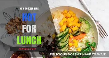 Keep Your Rice Warm: Lunchtime Hacks for Perfectly Hot Grains