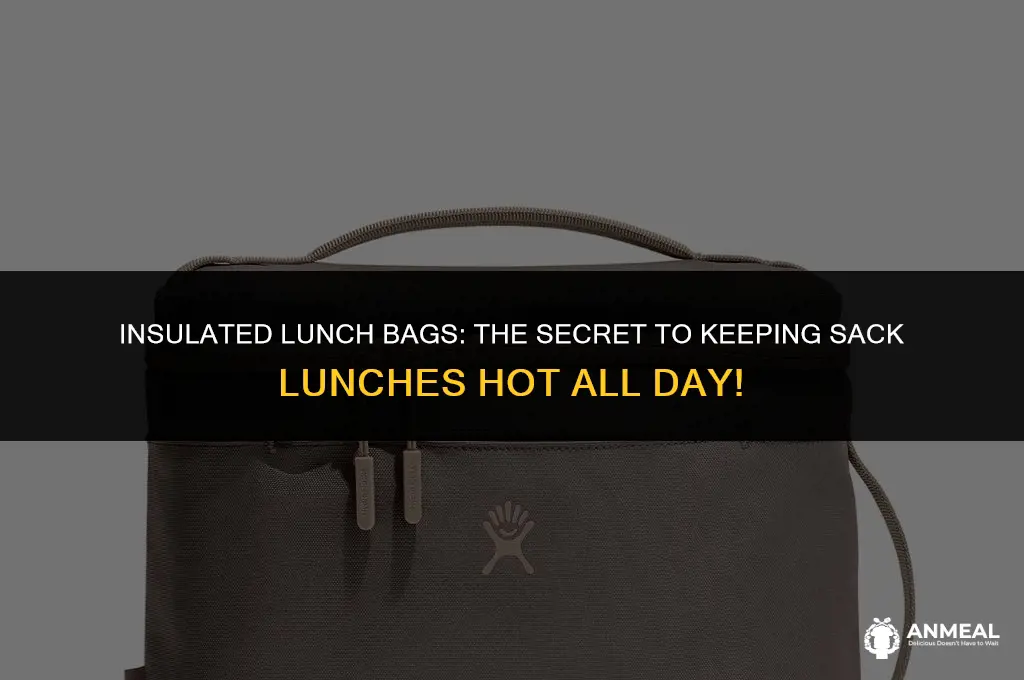 how to keep sack lunch hot
