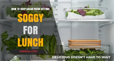 Fresh and Crisp: Tips to Keep Your Salad from Getting Soggy