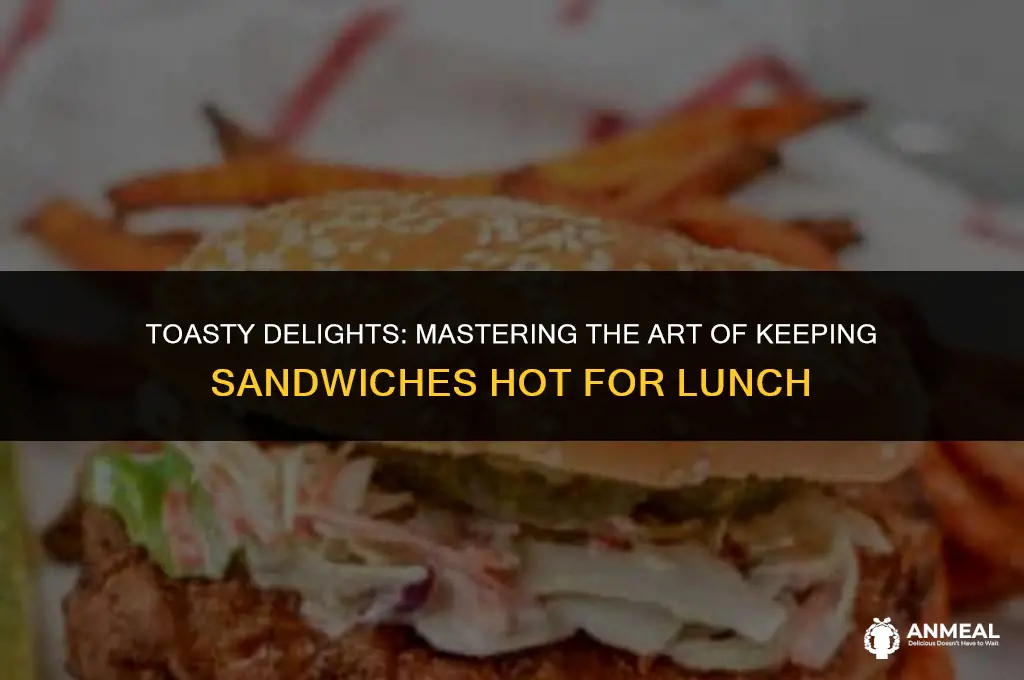how to keep sandwiches hot for lunch
