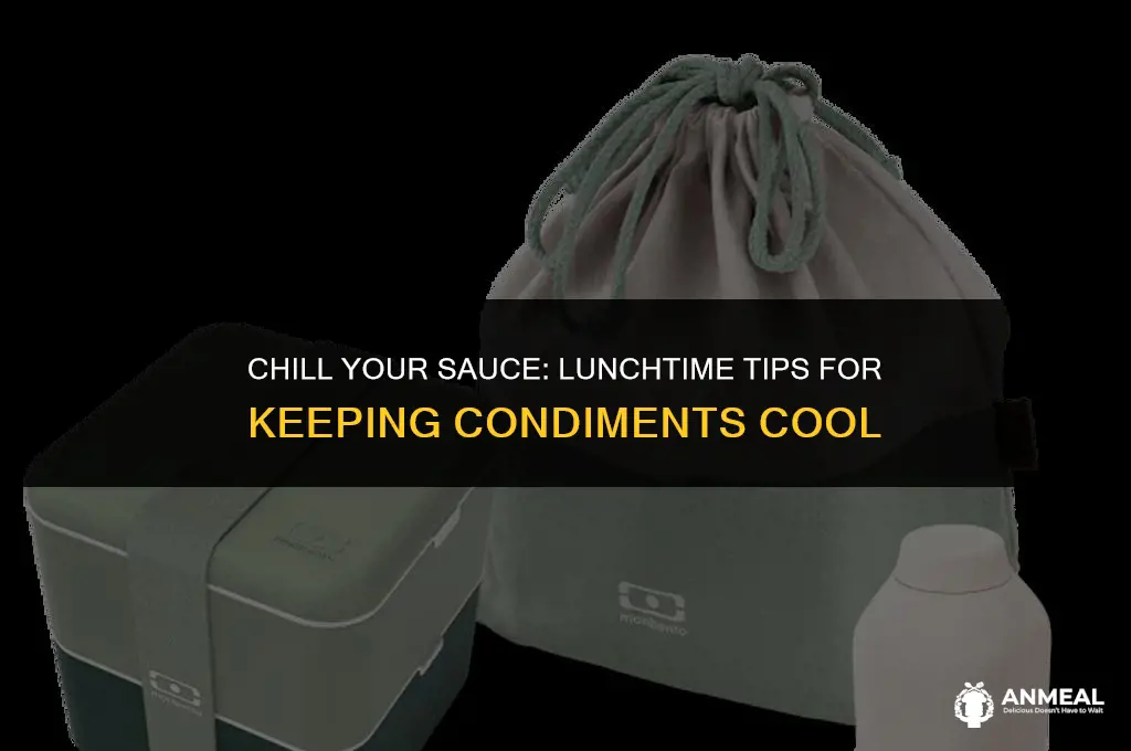 how to keep sauce cold in a lunch