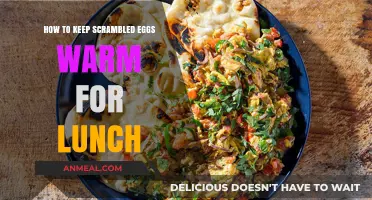 Egg-cellent Ideas: Keeping Your Scrambled Eggs Warm for Lunch