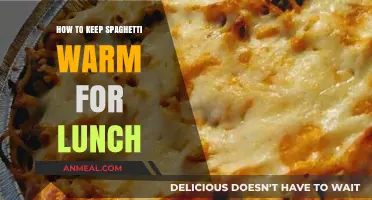 Effortless Ways to Keep Your Spaghetti Warm for Lunch
