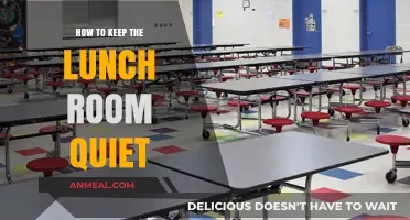 Strategies for Maintaining a Quiet Lunchroom Environment