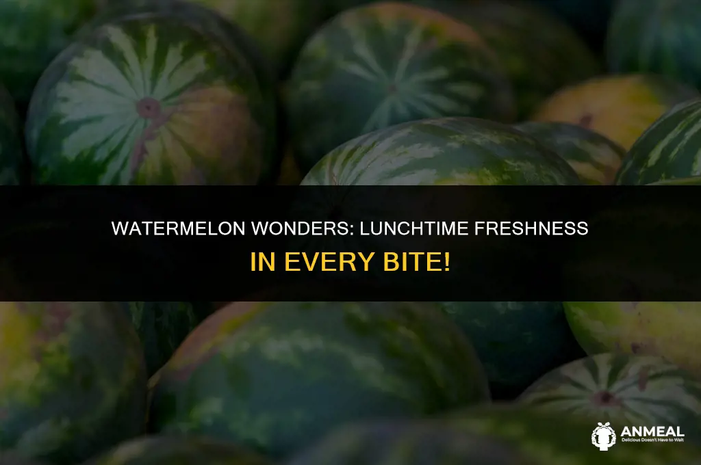 how to keep watermelon fresh for lunch