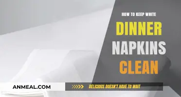 Spotless White Napkins: Easy Tips for Stain-Free Dining Elegance