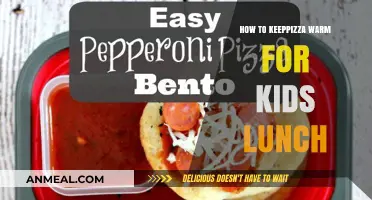 Delicious and Warm: Keeping Pizza Perfect for Kids' Lunch