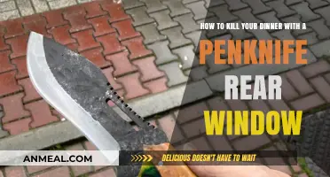 Rear Window Survival: Penknife Techniques to Dispatch Your Dinner Swiftly