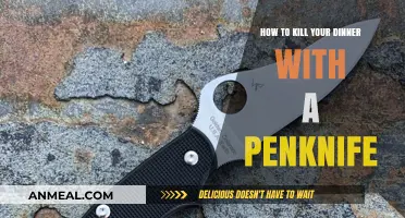 Mastering the Art of Dispatching Dinner with a Penknife