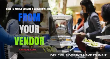 Gracefully Declining Vendor Lunch Invitations: A Guide to Professional Boundaries