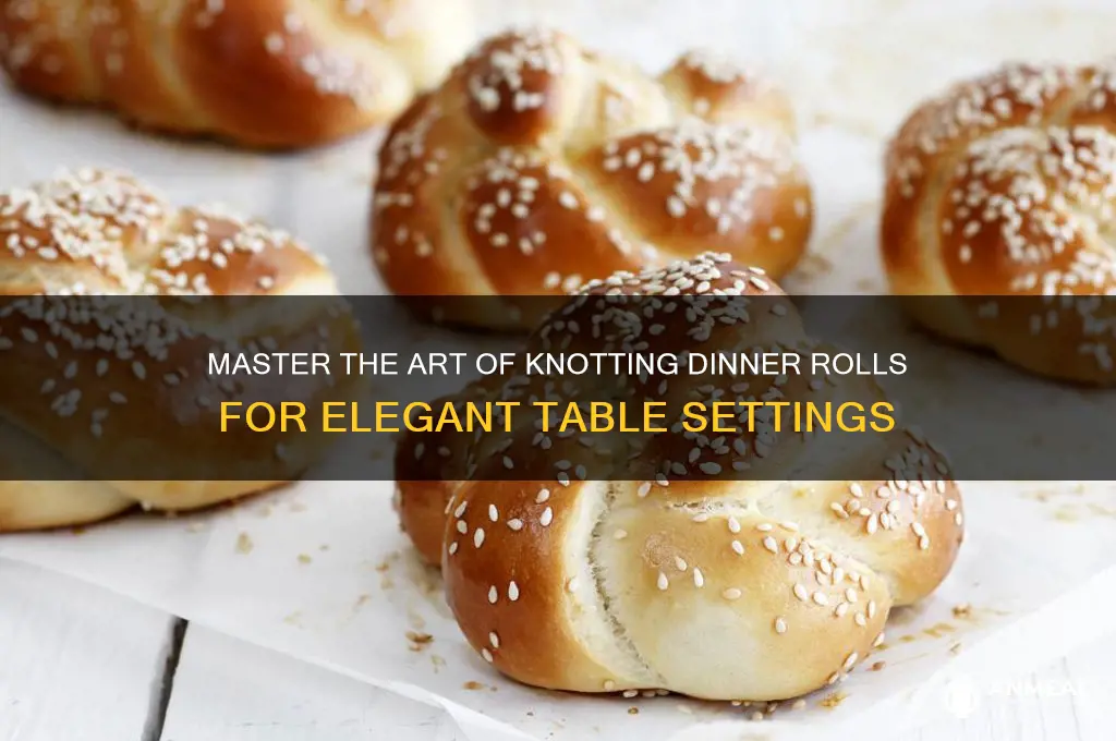 how to knot a dinner roll