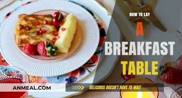 Master the Art of Setting a Perfect Breakfast Table