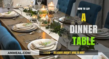 Elegant Table Setting: A Step-by-Step Guide to Laying a Dinner Table