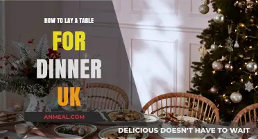 Perfectly Laid UK Dinner Table: A Step-by-Step Guide