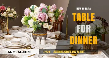 Master the Art of Elegant Dinner Table Setting in Simple Steps